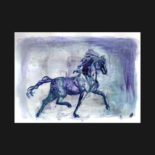 Purple Rain Horse T-Shirt