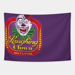 Laughing Clown Malt Liquor Tapestry