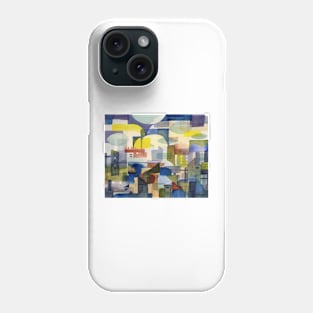 Cityscape with Clouds Phone Case