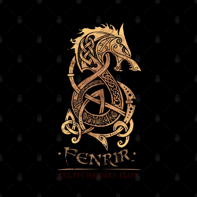 Fenrir: The Monster Wolf of Norse Mythology by celtichammerclub