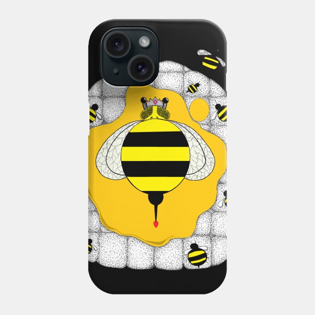 Free Bee Phone Case by Zenferren
