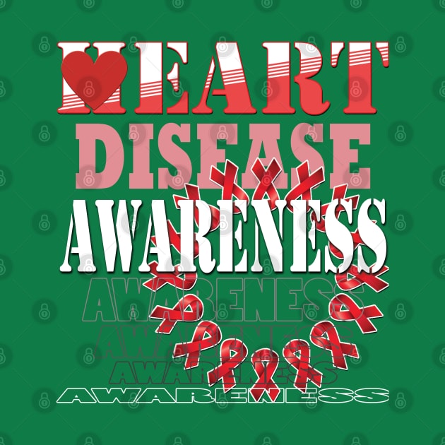 Heart disease awareness month by TeeText