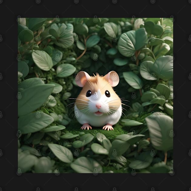 Hamster in Nature by I-LAYDA