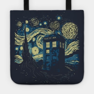 The Starry Tardis Tote