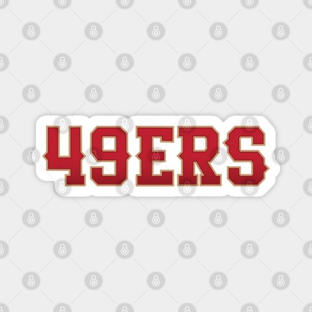 49ers Magnet by graphictone