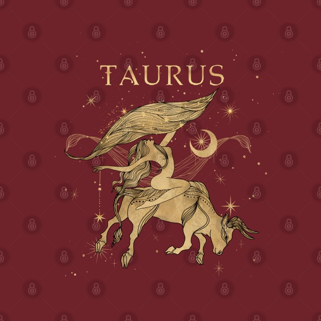 Taurus zodiac sign by ArtStyleAlice