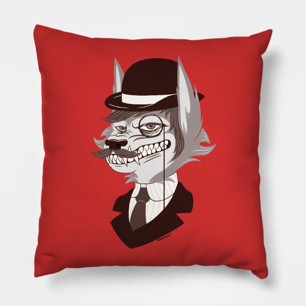 Dastardly Pillow by nocturnallygeekyme