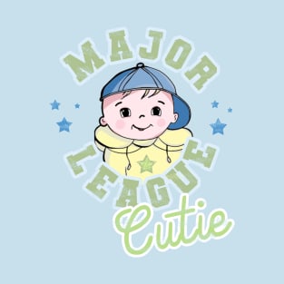 Cute Boy T-Shirt / Design with a Sports Themed Baseball Cap T-Shirt