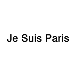 Je Suis Paris T-Shirt