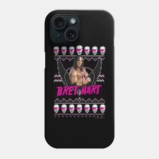 Bret Hart Christmas Ugly Phone Case