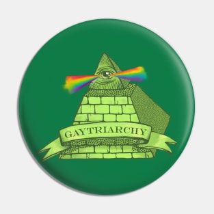 Gaytriarchy Pin