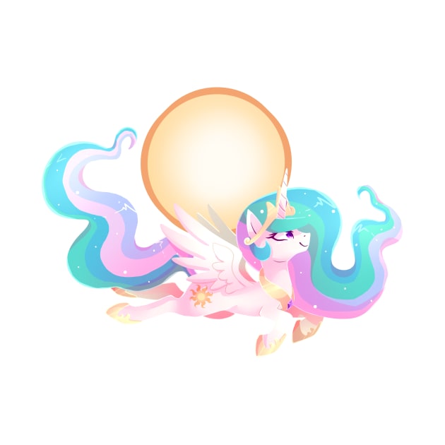 Princess Celestia by sharmie