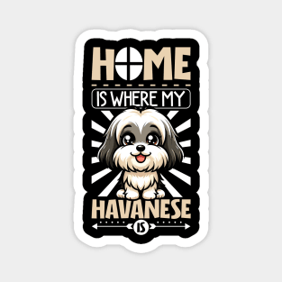 Home is with my Havanese Magnet