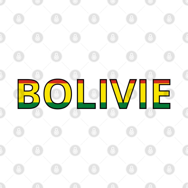 Drapeau Bolivie by Pixelforma