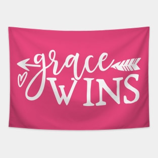 Grace Wins Tapestry