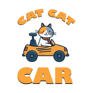 Cat Cat Car T-Shirt