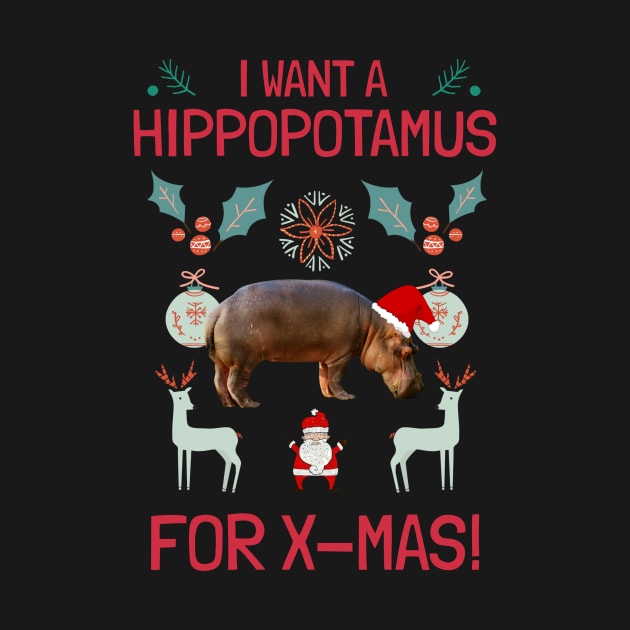 I want a hippopotamus for Christmas ! I want a hippo ! by AmongOtherThngs