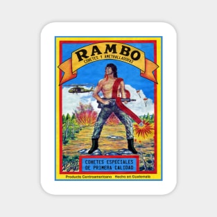 RAMBO Retro Poster Magnet