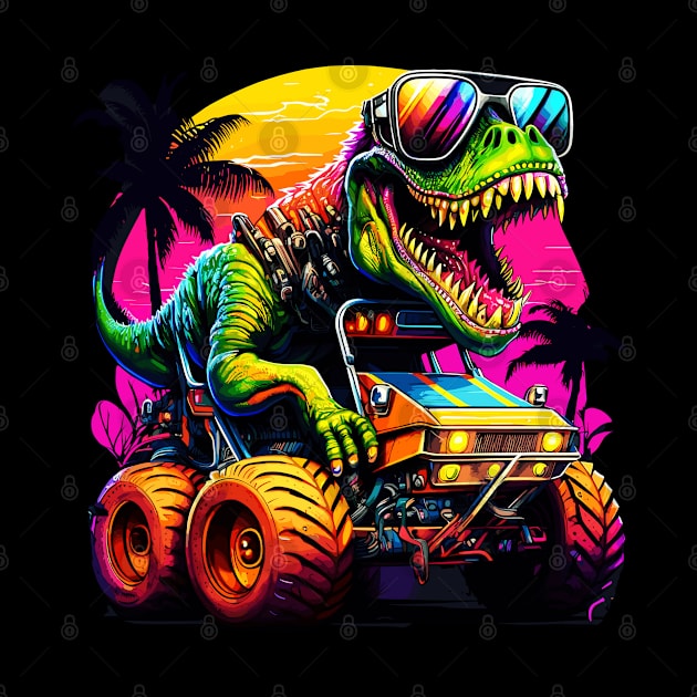 T-Rex Truck, Monster Truck - 5 by Megadorim