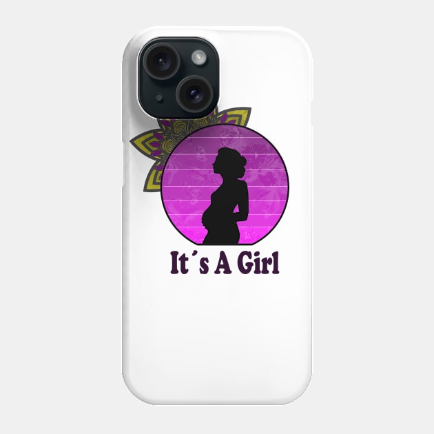 Its A Boy pregnancy reveal to parents pregnant announcement Phone Case by Jakavonis