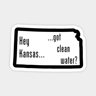 Kansas - Got Clean Water? Magnet