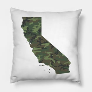 California Military Camo Pillow