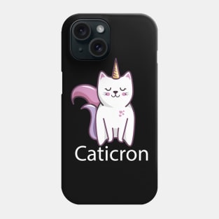 Caticron tee design birthday gift graphic Phone Case