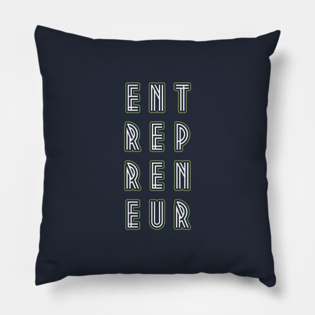 Entrepreneur Pillow by aTEEtude
