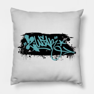 Spray Paint Swagger Pillow