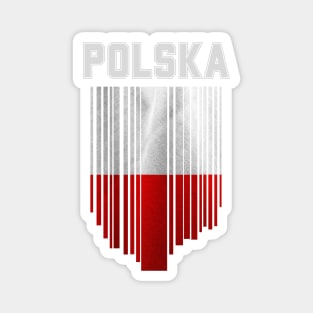 Poland flag, polish flag Magnet