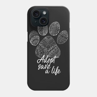 Paw print Phone Case