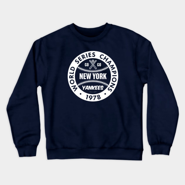 deadmansupplyco New York Yankees - 1978 World Series Champions Crewneck Sweatshirt