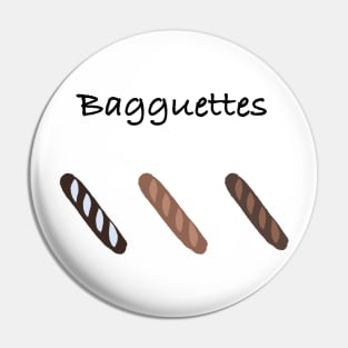 Baguette Trio Pin