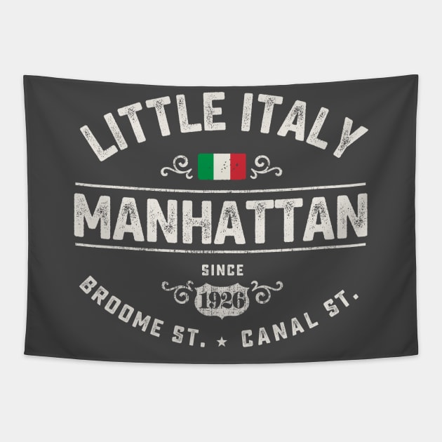 NYC Little Italy Tapestry by Designkix