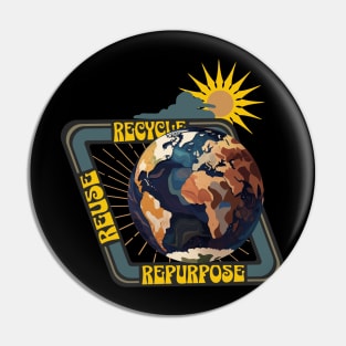 Earth Day - Recycle Pin