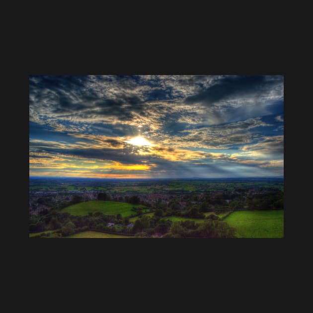 Glastonbury Tor Sunset by Nigdaw