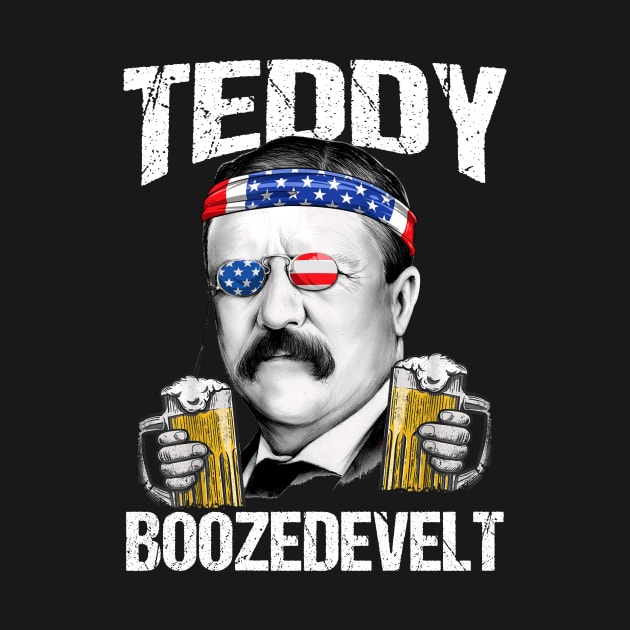 Teddy Boozedevelt Theodore Roosevelt 4th Of July by peskyrubeus