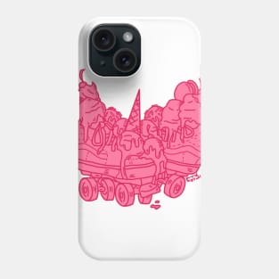 Ice Cream Trux (pink version) Phone Case