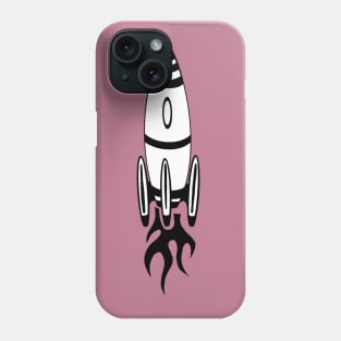 Retro Rocket Phone Case