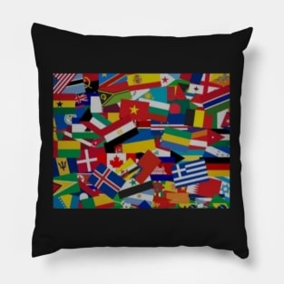 Flags of the world Pillow