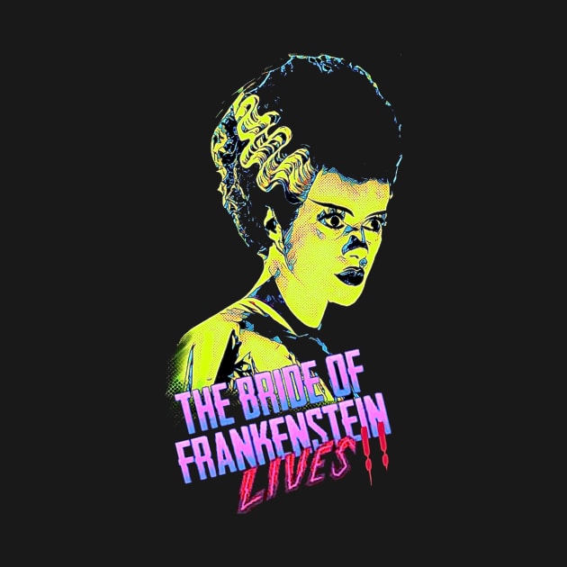 The Bride of Frankenstein by Fred_art_61