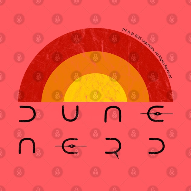 Retro Dune Nerd Sun by Slightly Unhinged