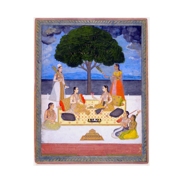 Musical Gathering, Mughal , India 18th Century by rocketshipretro