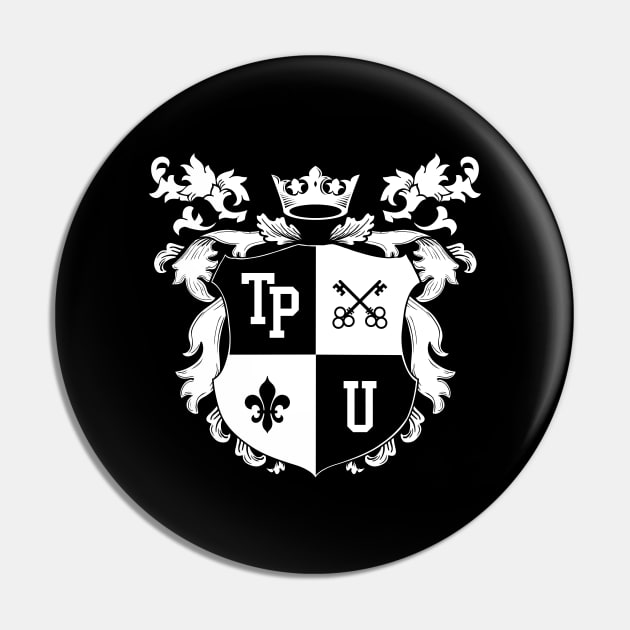 Thorne Point University Crest Darks Pin by Veronica Eden Author