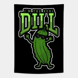 THE Real Dill Pickle Lover Tapestry