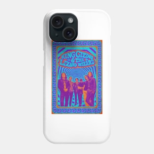 King Gizz psychedelic classic blue deluxe Phone Case