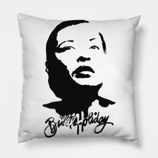 Billie Holiday Pillow