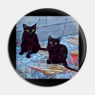 COLORS CAT BROTHERS Pin