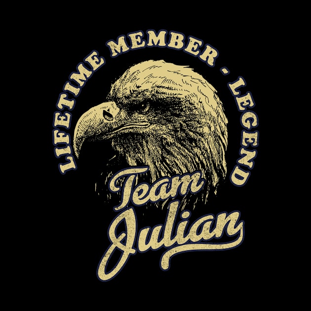 Julian Name - Lifetime Member Legend - Eagle by Stacy Peters Art