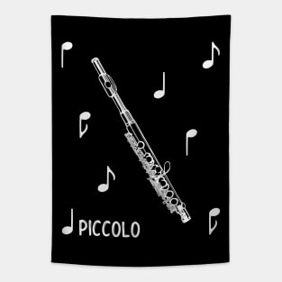 Musical Notes Piccolo Tapestry